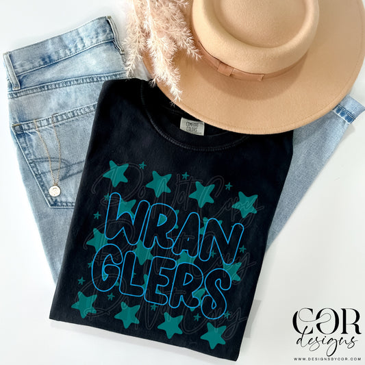 Wranglers Green Stars