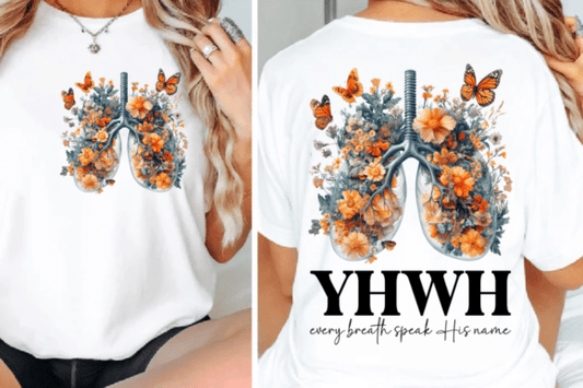 YHWH every breath speaks of his name (Back)