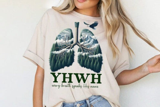 YHWH every breath speaks his name