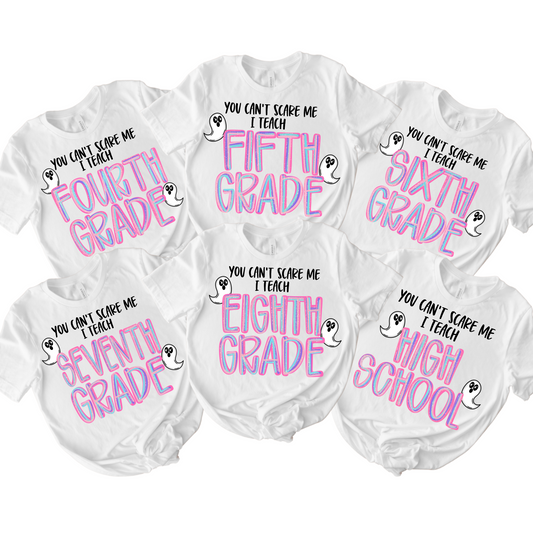 You can't scare me I teach high school (black)