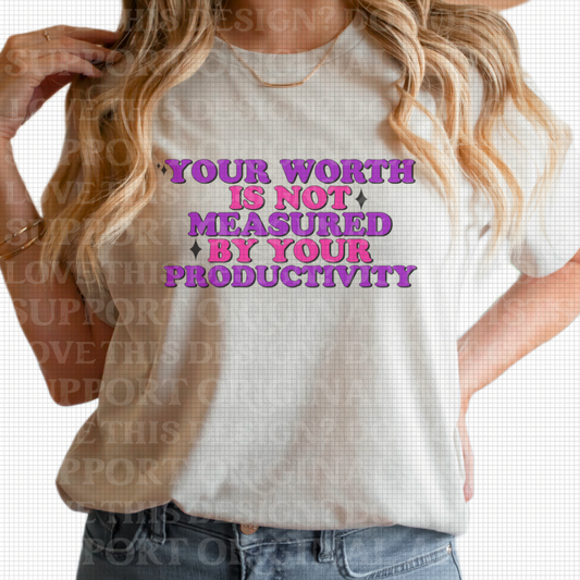 Measured by productivity