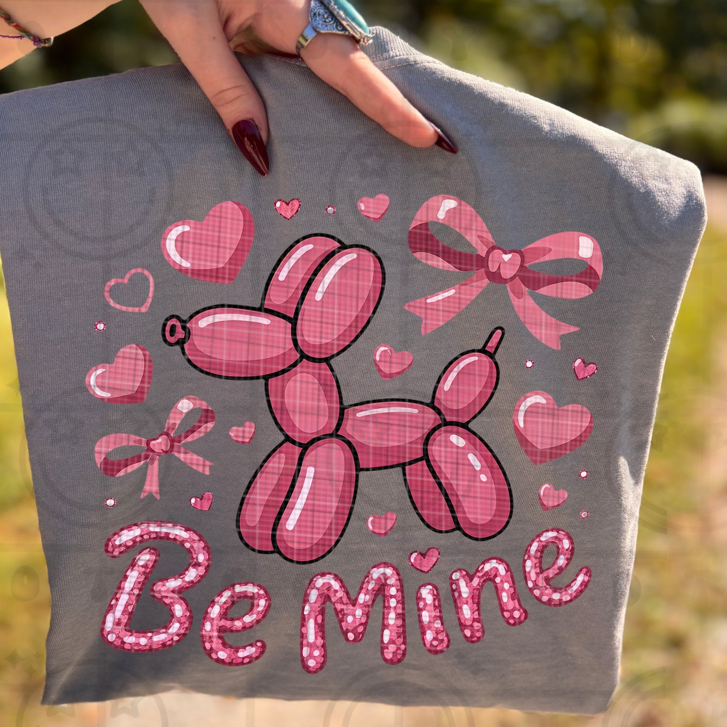 BE MINE BALLOON DOG
