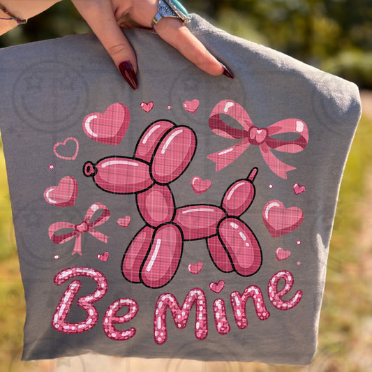 BE MINE BALLOON DOG