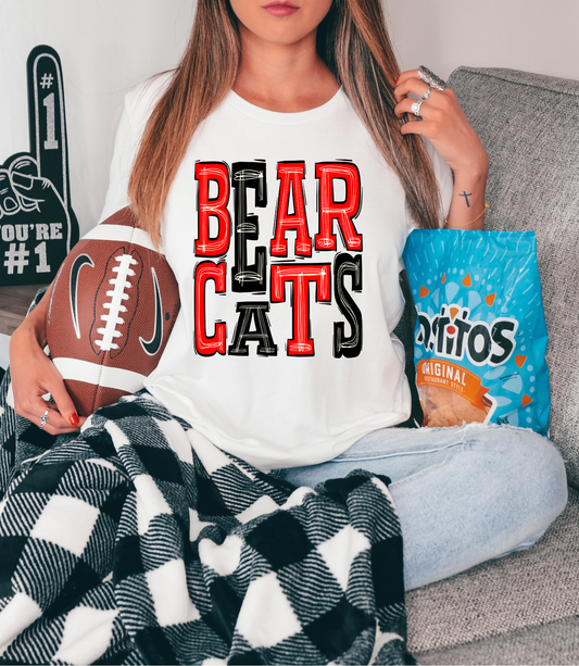 Bearcats Black and Red