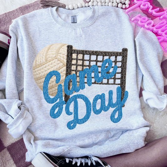 Yarn - Game Day light Blue volleyball