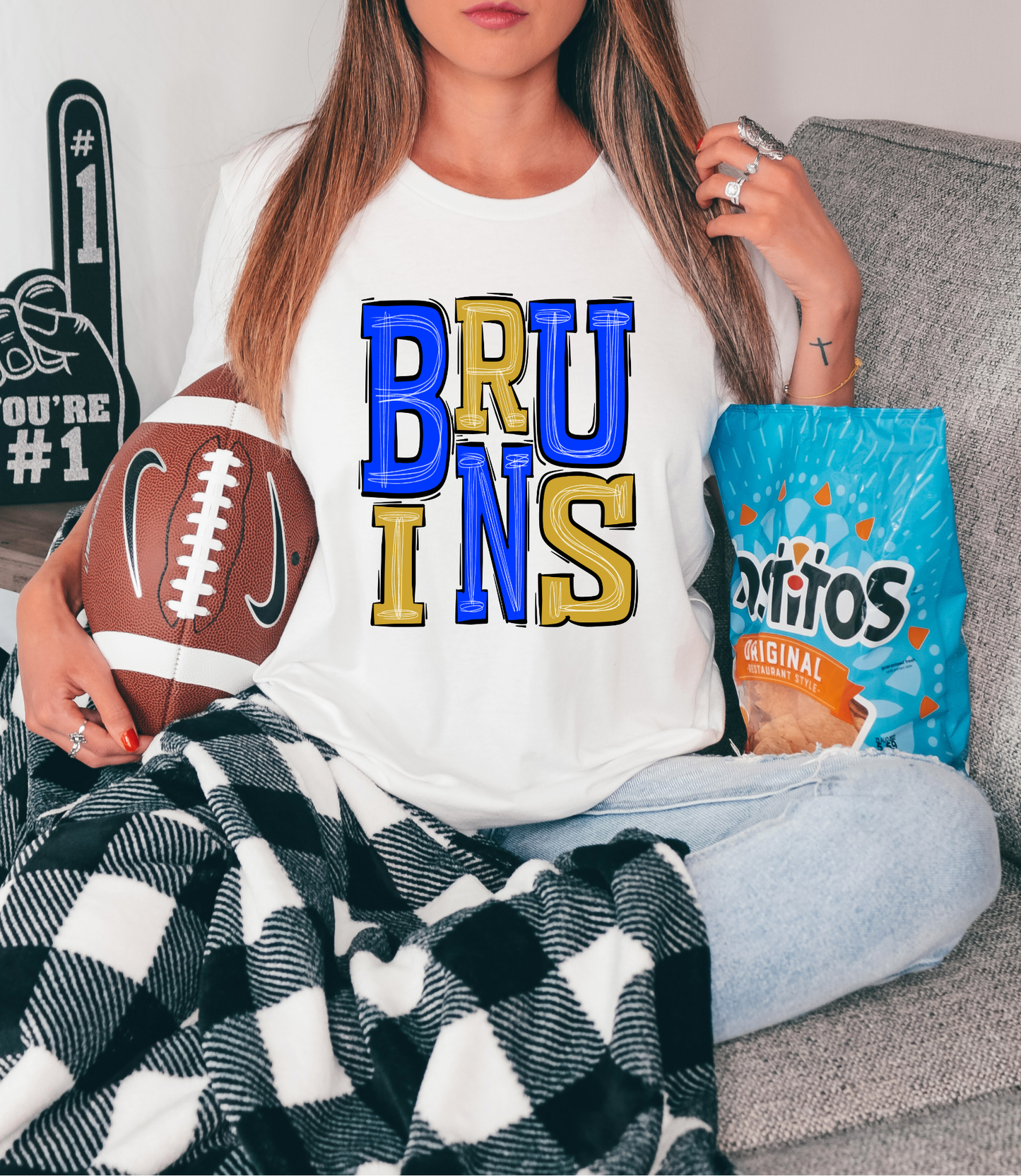 Bruins Gold and Blue