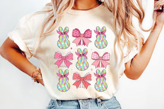 Brushstroke Bunny Bows