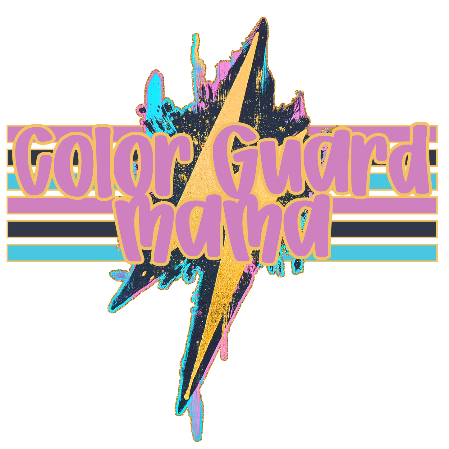 Color Guard Mama (geode)