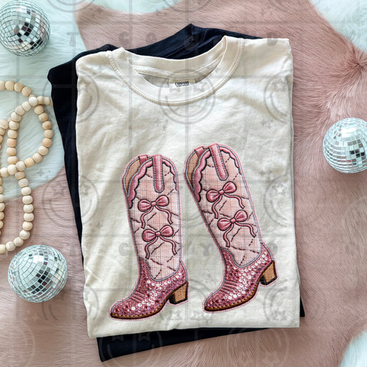 COWGIRL BOOTS FAUX