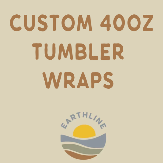 Custom 40oz Tumbler Wraps