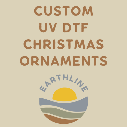 Custom UV DTF Ornament - Decal Only