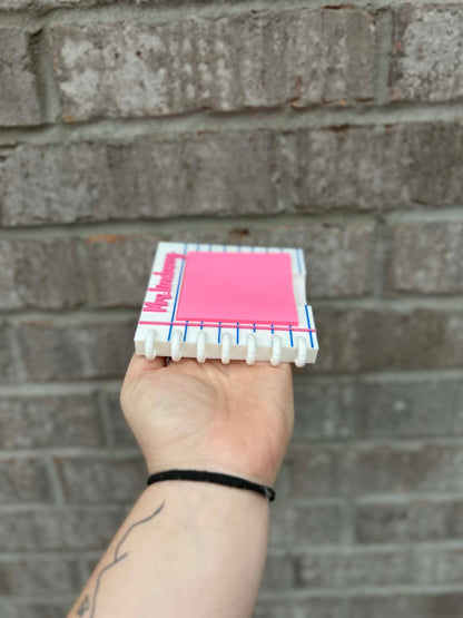 Personalized Post It Note Holder