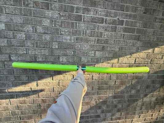Pool Noodle Sword - Double Handle (Pool Noodle Not Included)
