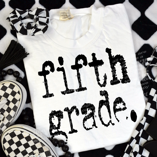 Fifth Grade.