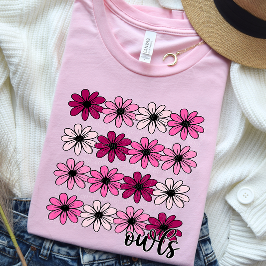 Floral Owls