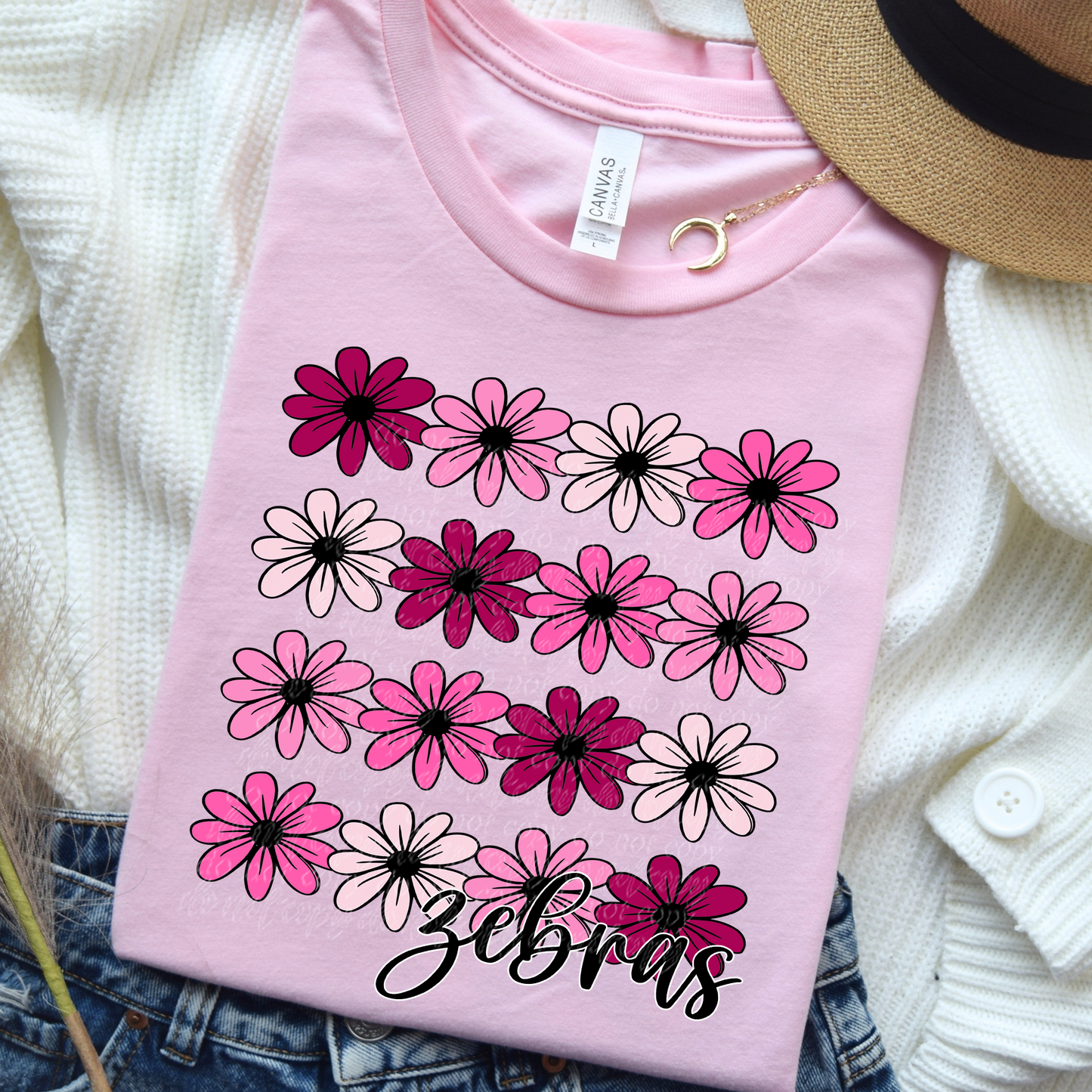 Floral Zebras