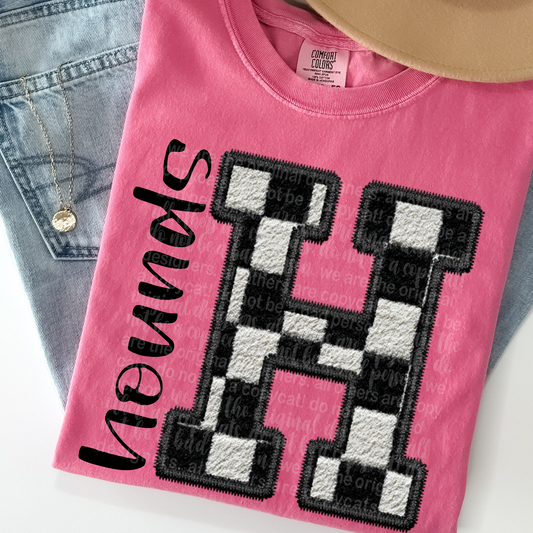 Hounds (fuzzy checkered)