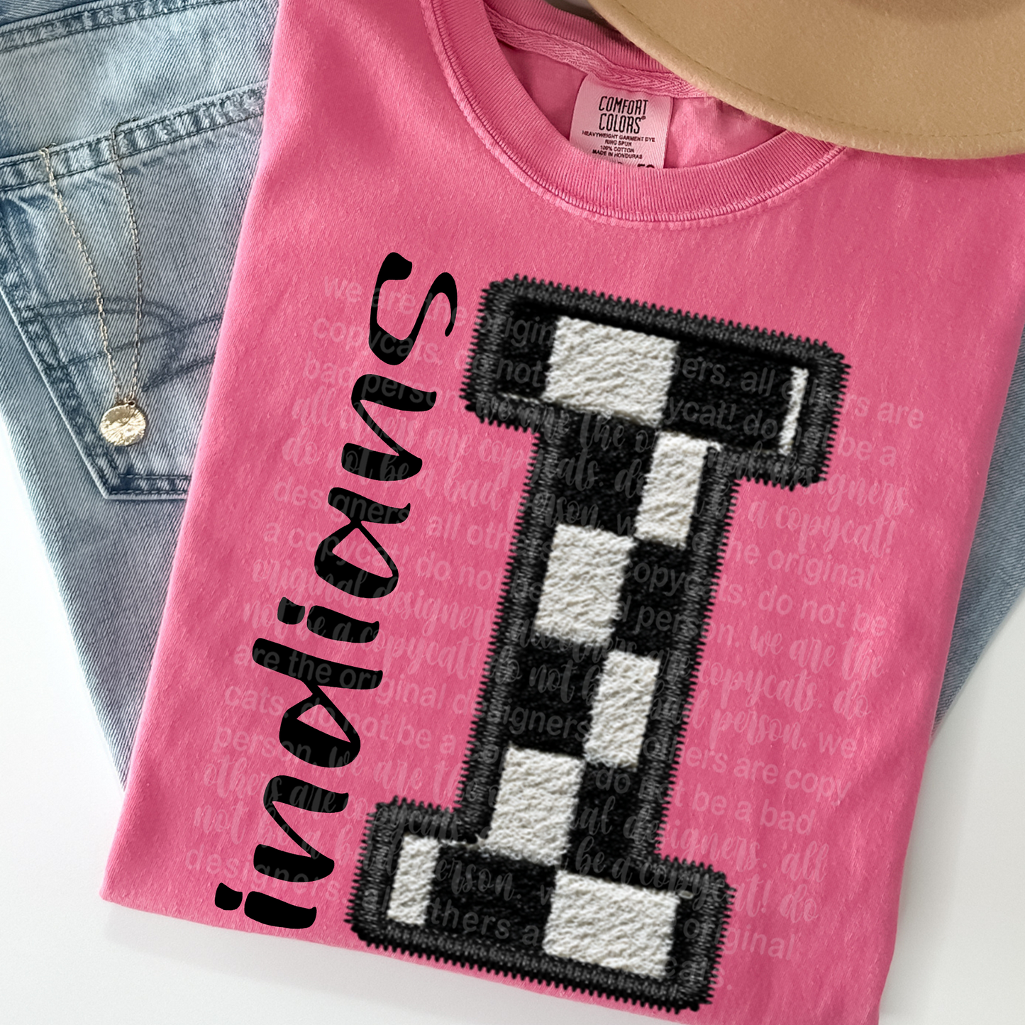 Indians (fuzzy checkered)