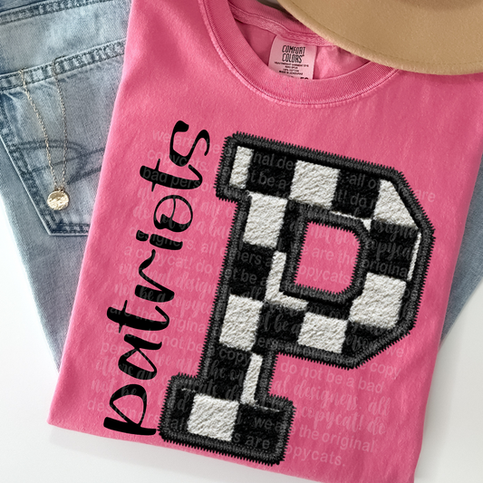 Patriots (fuzzy checkered)