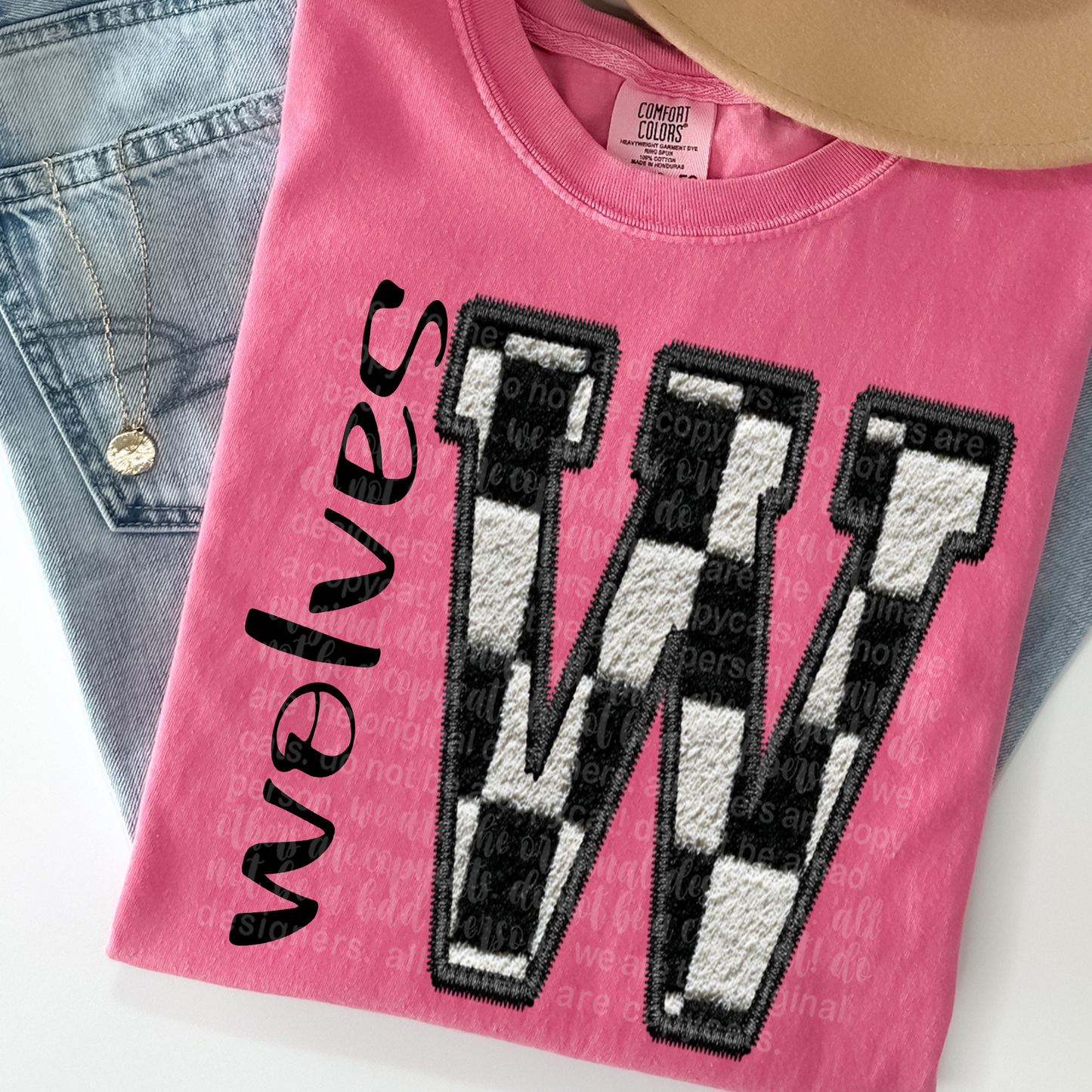 Wolves (fuzzy checkered)