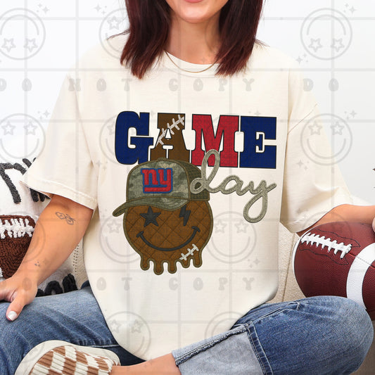 Game Day Smiley (giants)