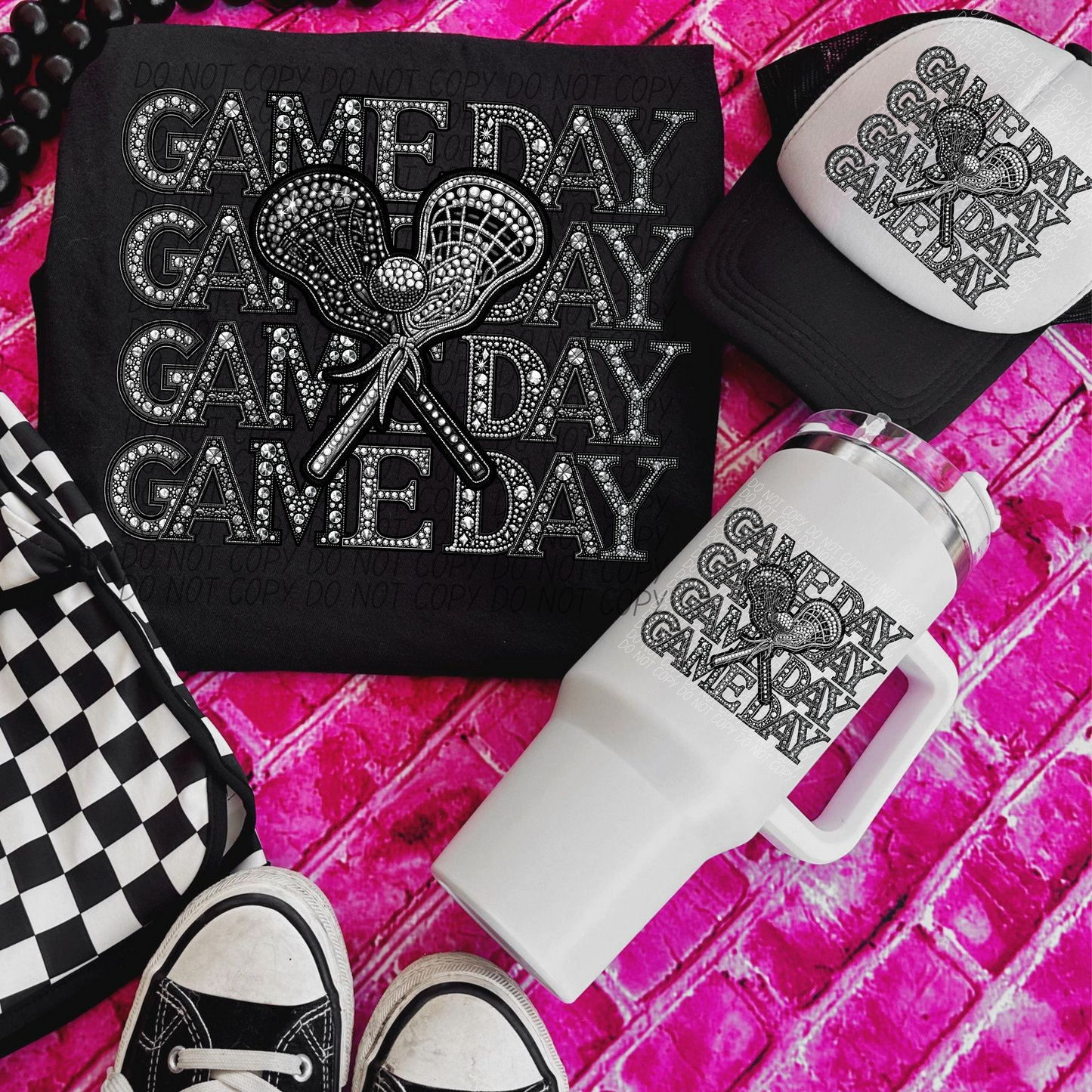 Rhinestone Game Day Lacrosse