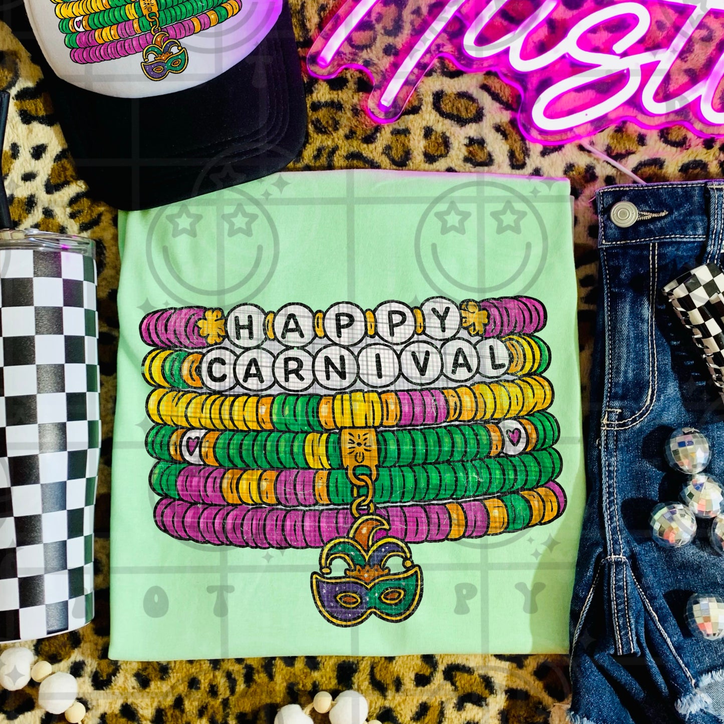 HAPPY CARNIVAL STACKED BRACELET