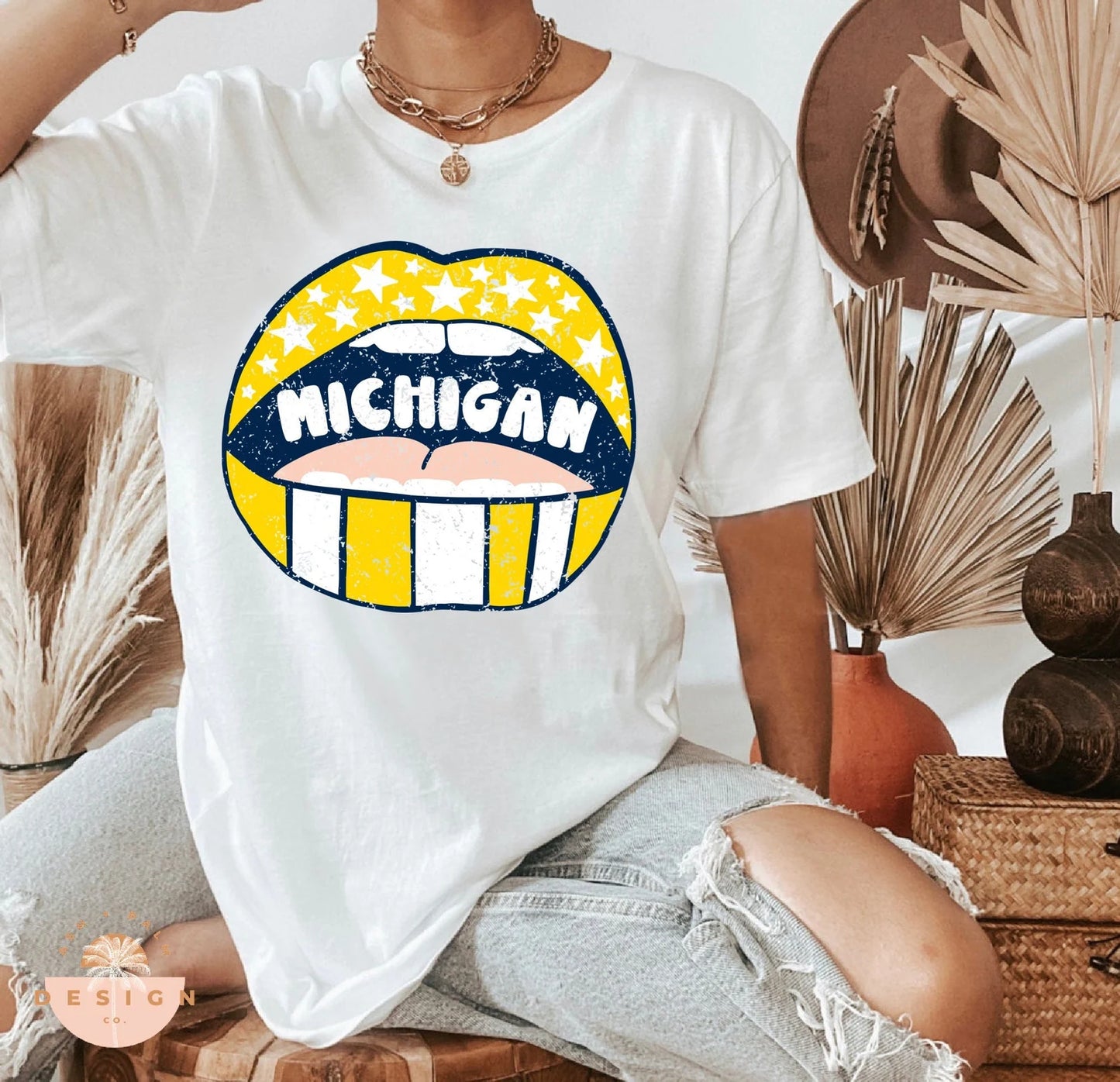 Michigan yellow white mouth
