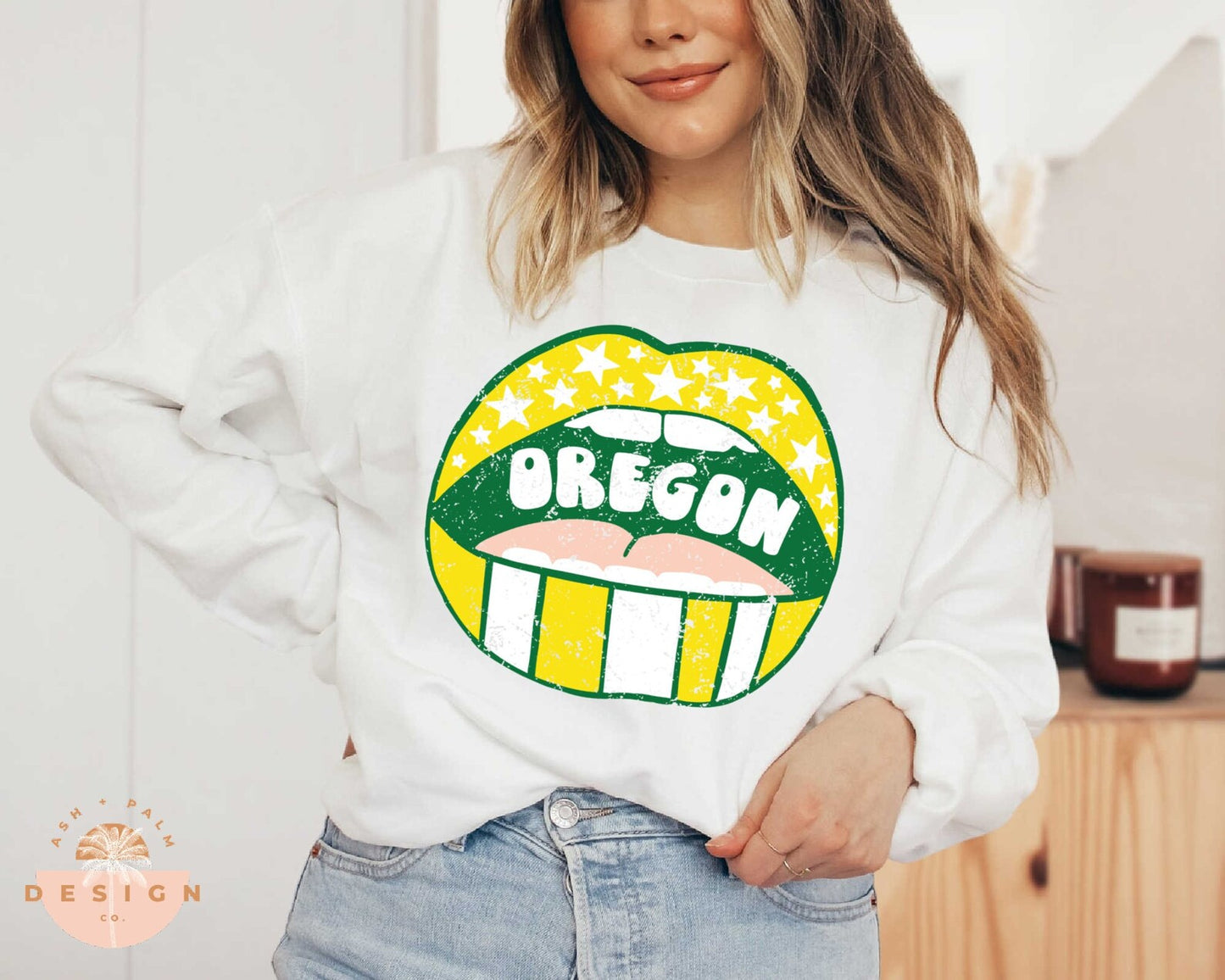 Oregon green yellow white mouth