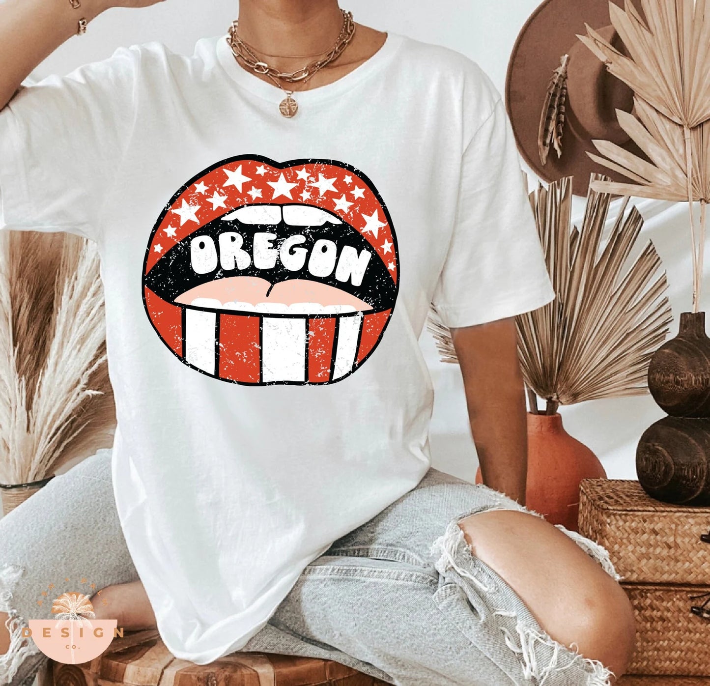 Oregon orange white mouth