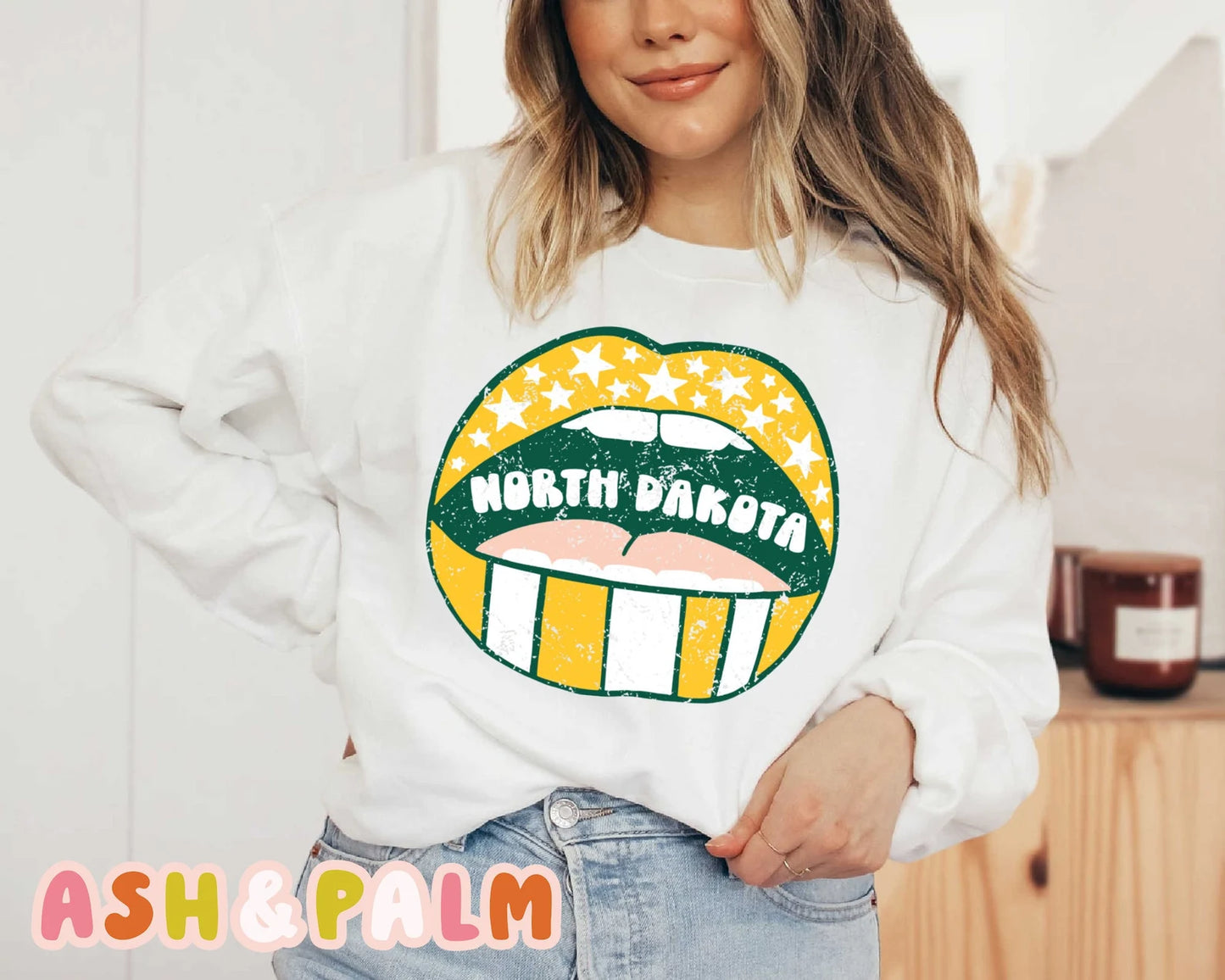 North Dakota yellow green