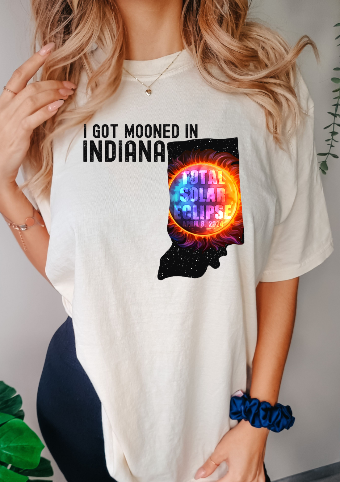 I got mooned in Indiana