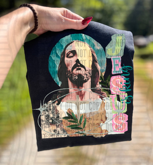 JESUS IS KING PORTRAIT