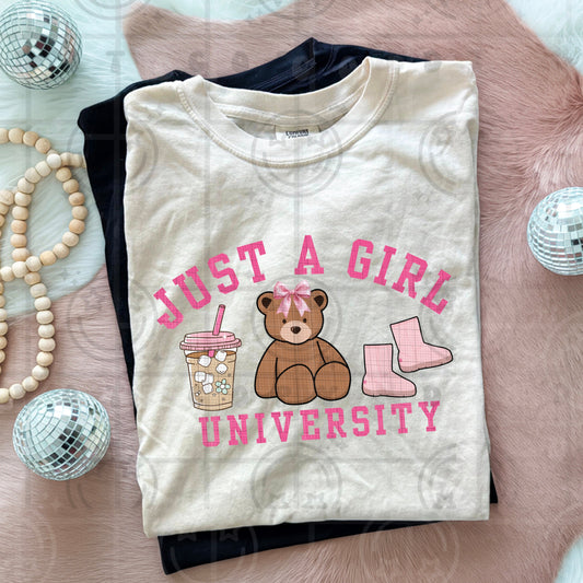 JUST A GIRL UNIVERSITY