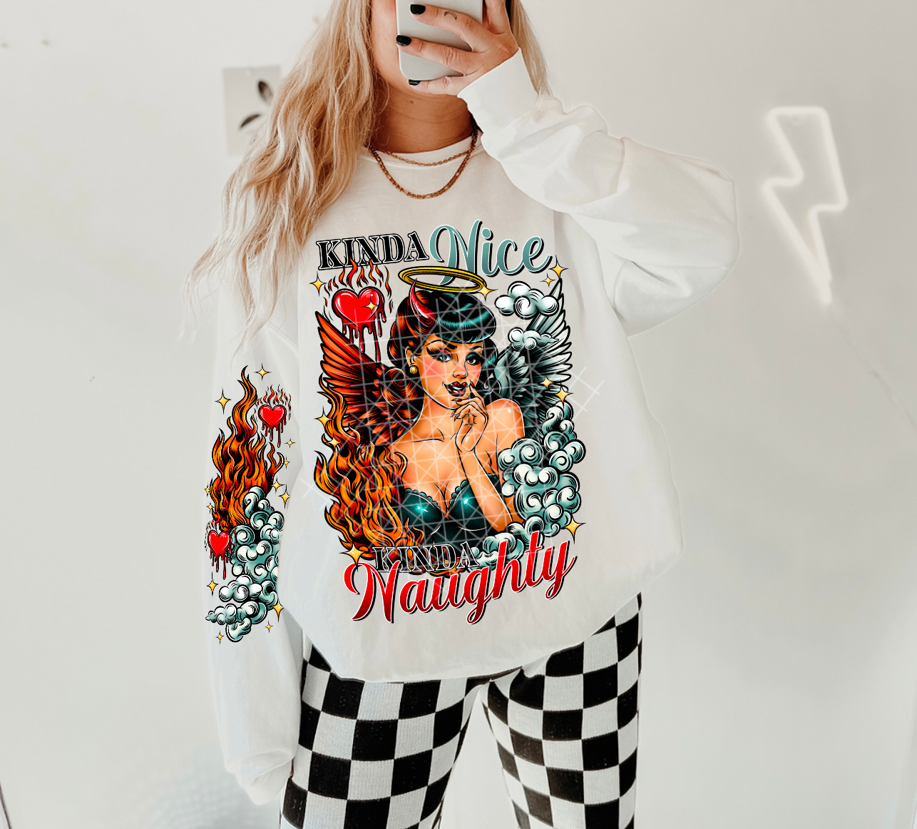 Kinda Nice Kinda Naughty-SLEEVE
