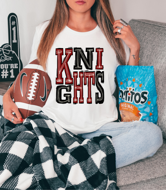 Knights Red and Black