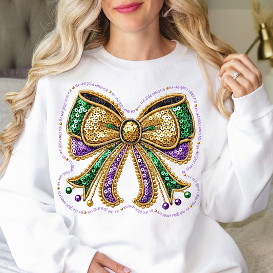 Mardi Gras Bow