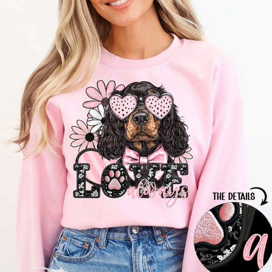 Love always Brown Cocker Spaniels