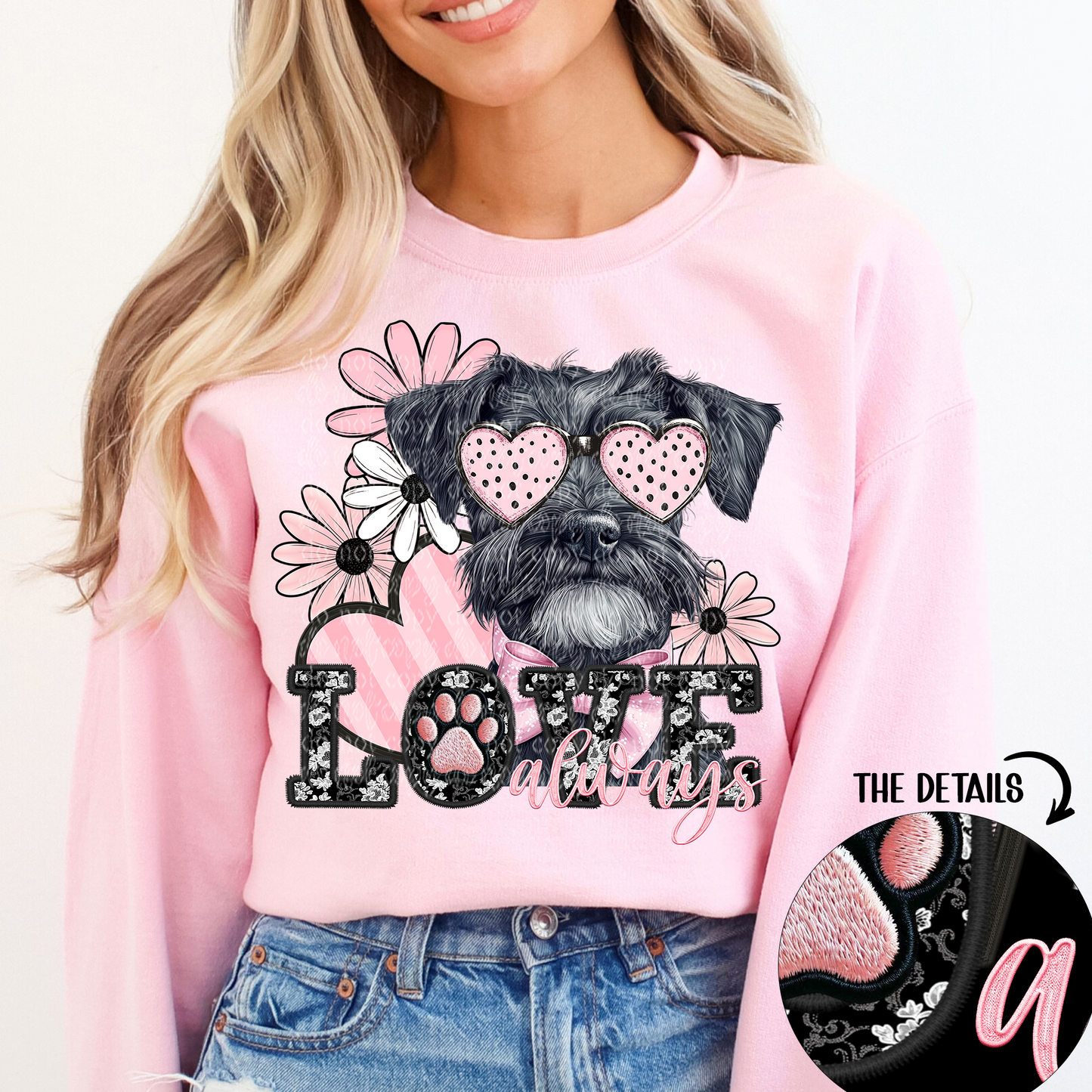 love always black schnauzer