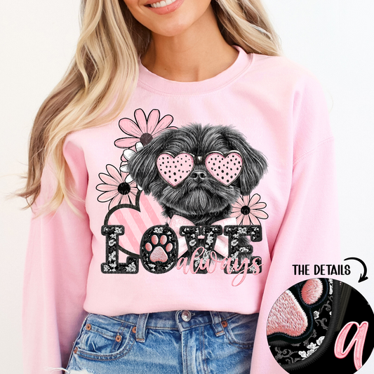 love always black shihtzu