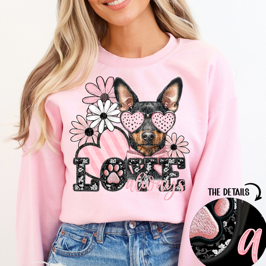 love always miniature pinscher