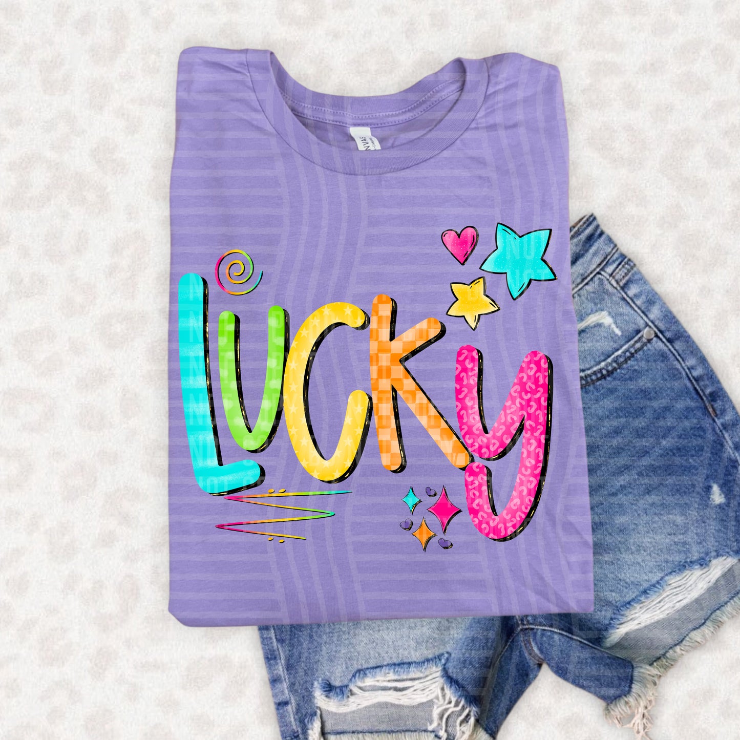 ST. PATRICK'S DAY COLORFUL LUCKY STARS