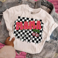 mama crochet checkered collage