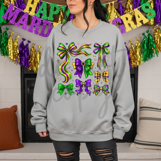 MARDI GRAS BOWS