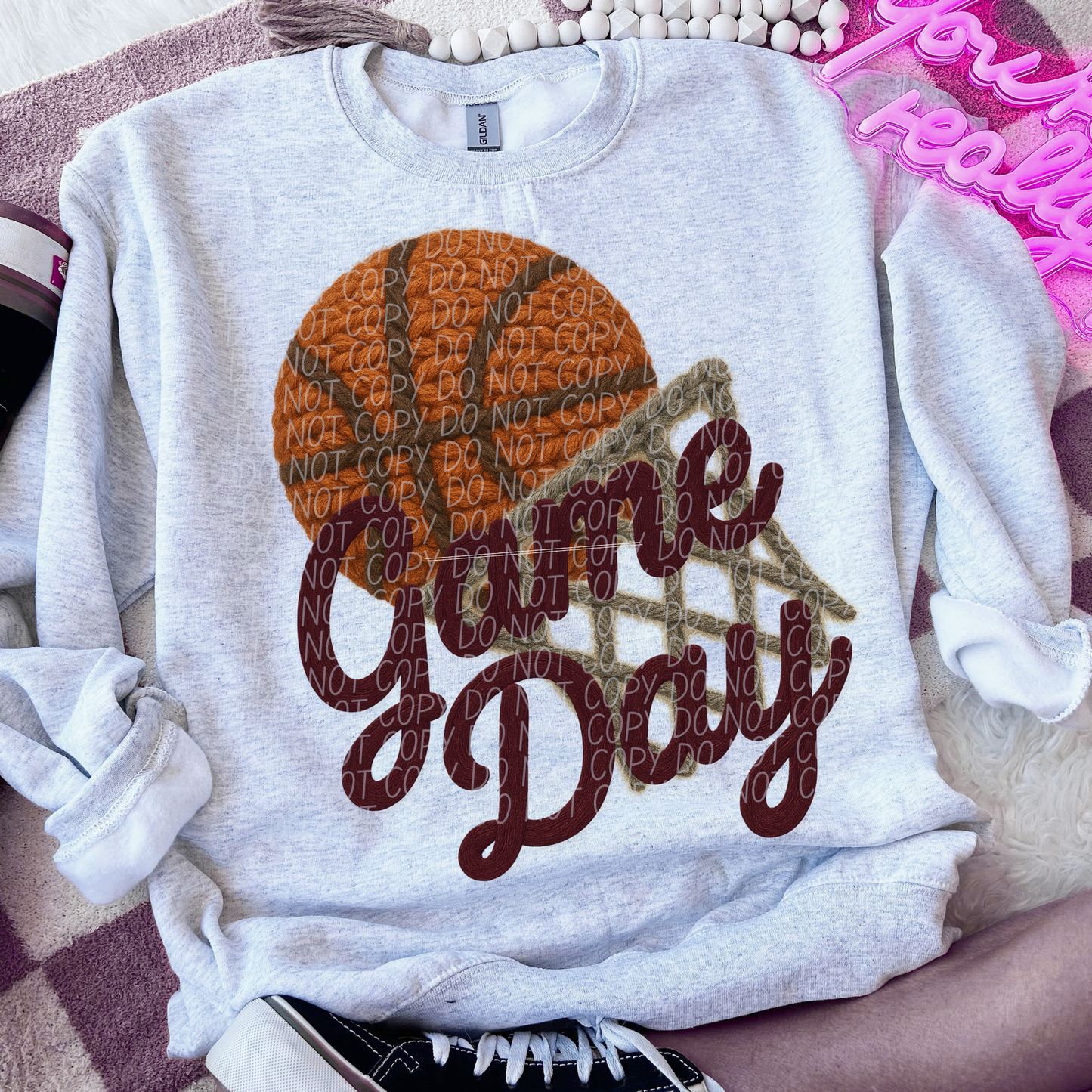 Yarn - Game Day Maroon basketball