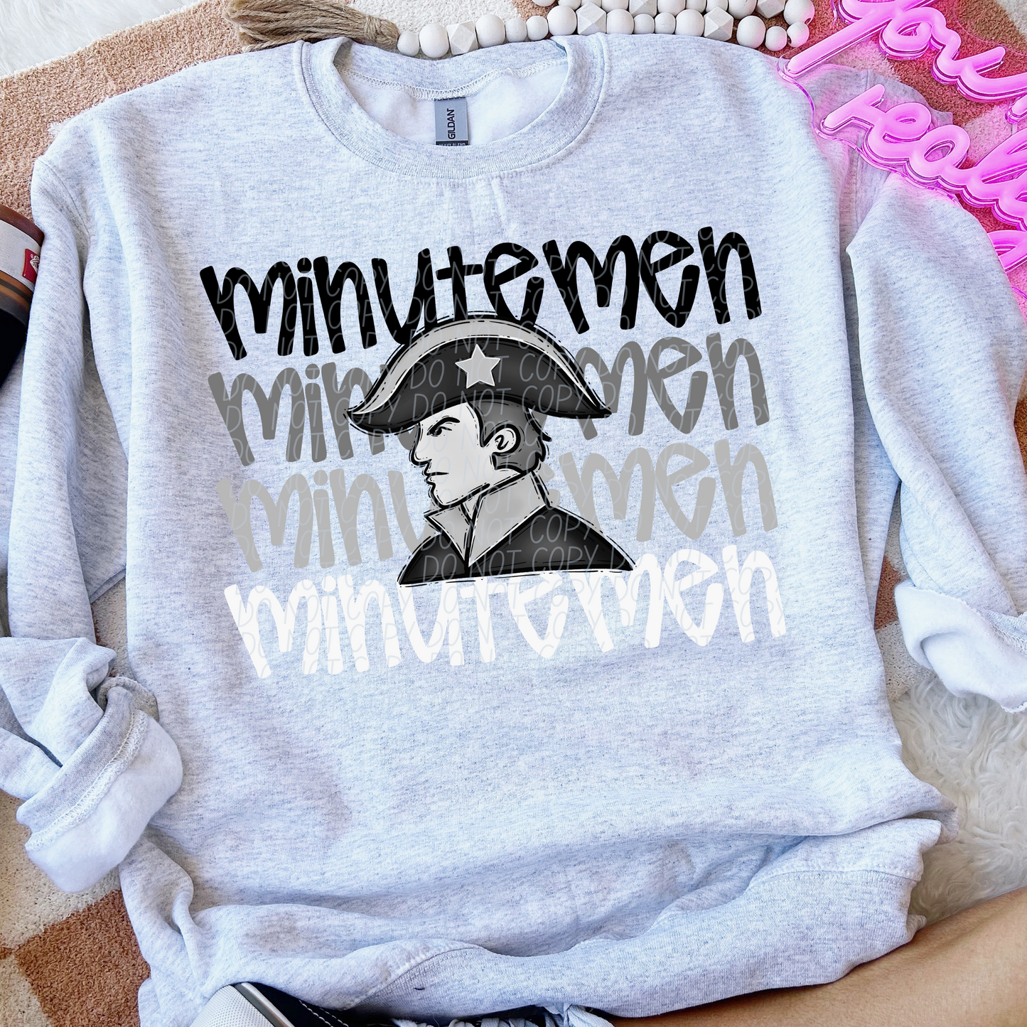 Minutemen Faded Stack