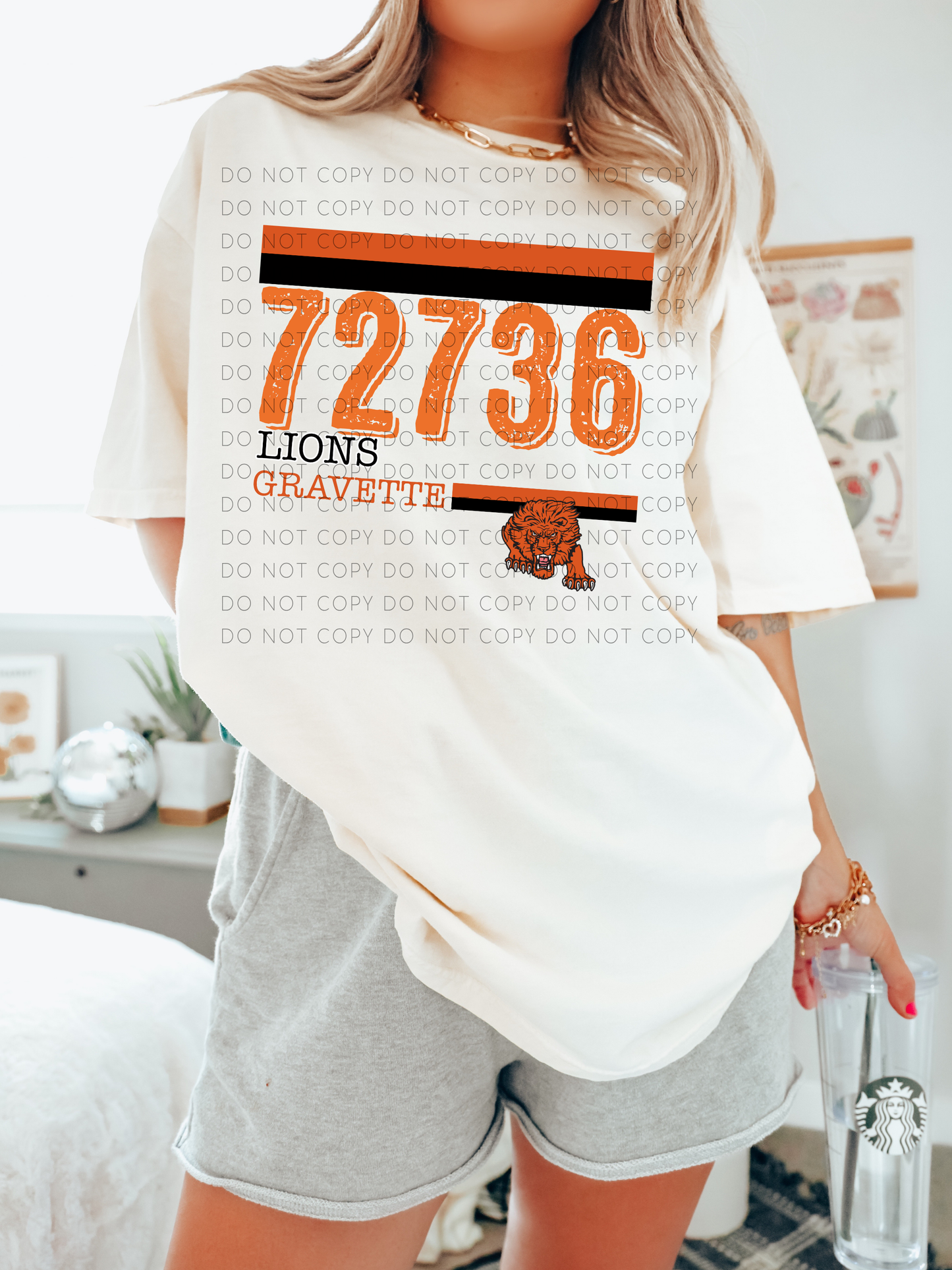 72736 Lions Gravette Mascot