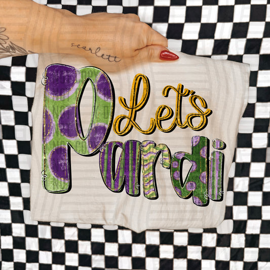 LET'S PARDI GREEN & PURPLE