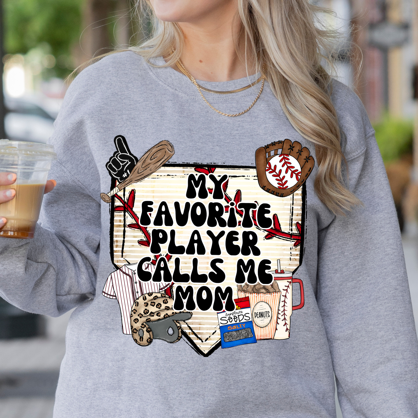 My favorite player calls me mom (Baseball)