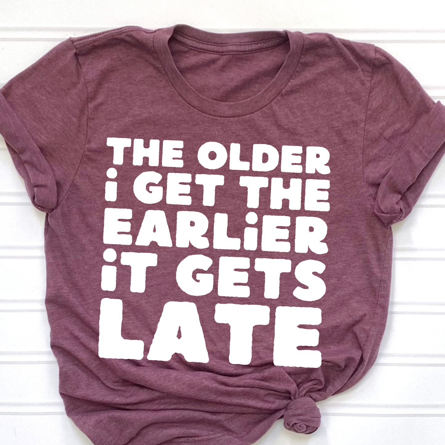 older i get white